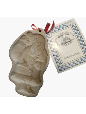 Brown Bag Santa Claus Cookie Mold